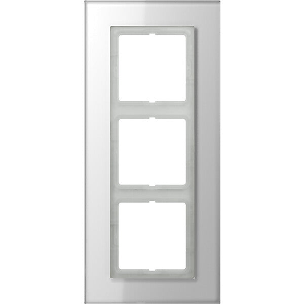 JUNG Glasrahmen 3-fach aws waage/senkrecht LSP 983 GL WW